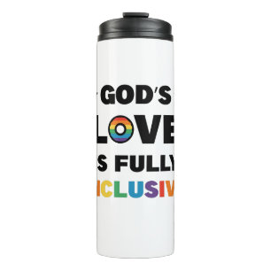 Bouteilles Isothermes Le mois de la fierté gay LGBT : l'amour de Dieu es