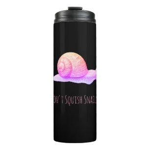 Bouteilles Isothermes Le noir et le rose n'écrasent pas des escargots