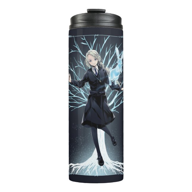Bouteilles Isothermes Le Patronus lapin d'Anime Luna Lovegood (Devant)