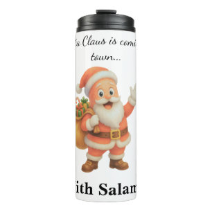 Bouteilles Isothermes Le Père Noël arrive en ville.. Avec du Salami !