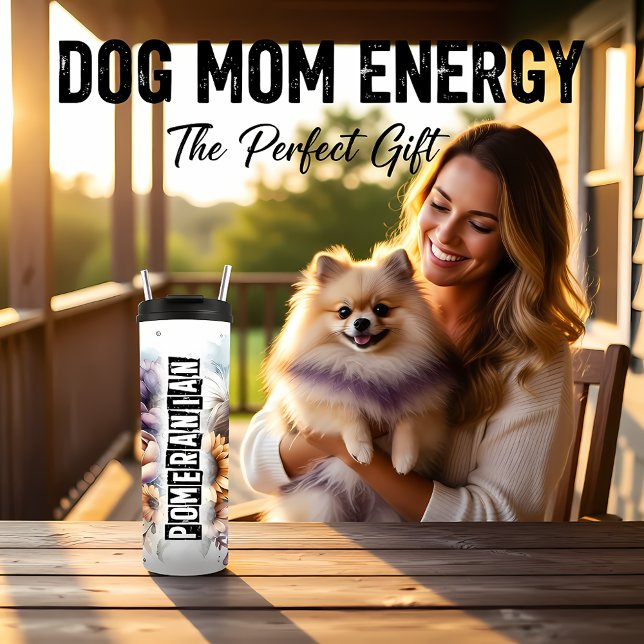 Bouteilles Isothermes Le rêve floral fluide de Poméranie (Créateur téléchargé)