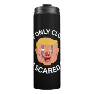 Bouteilles Isothermes Le seul clown dont j'ai peur, Halloween anti-Trump
