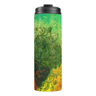 Bouteilles Isothermes le tableau peint à l'huile. Peinture à l'huile arr