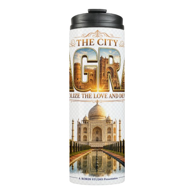 Bouteilles Isothermes Le tumbler "Agra"  (Devant)