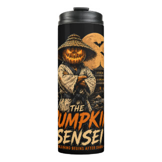 Bouteilles Isothermes Le tumbler de arts martiaux d'Halloween Pumpkin Se