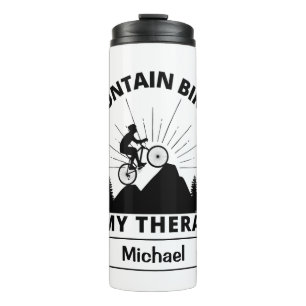 Bouteilles Isothermes Le VTT Est Mon Thérapie Tumbler Thermique