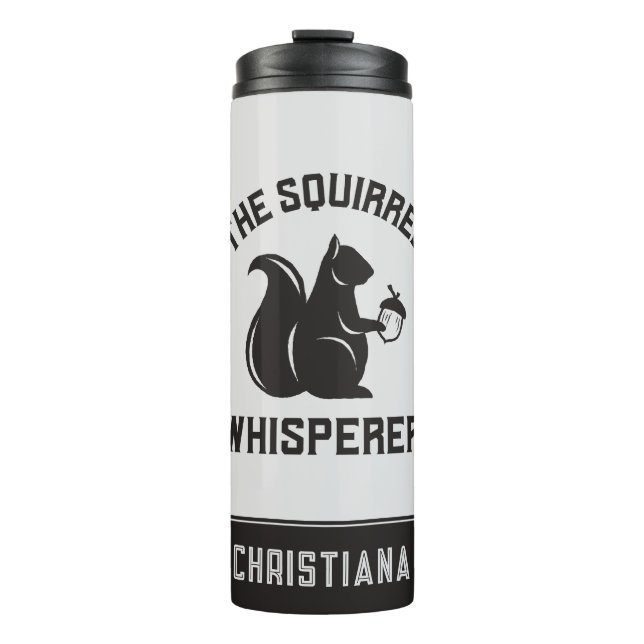 Bouteilles Isothermes Le Whisperer d'écureuil | Écureuil (Devant)