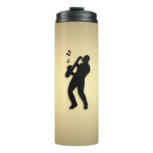 Bouteilles Isothermes Lecteur saxophone (Devant)