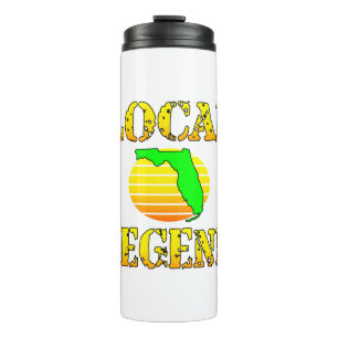 Bouteilles Isothermes Légende de Floride locale #USAPatriotGraphics ©