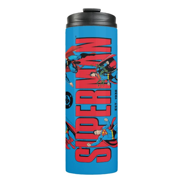 Bouteilles Isothermes Légendes de Superman pour toujours Graphique (Devant)