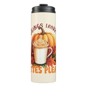 Bouteilles Isothermes Legging. Feuilles et lattes