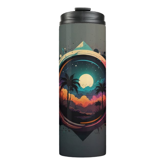 Bouteilles Isothermes lentille exotique (Devant)