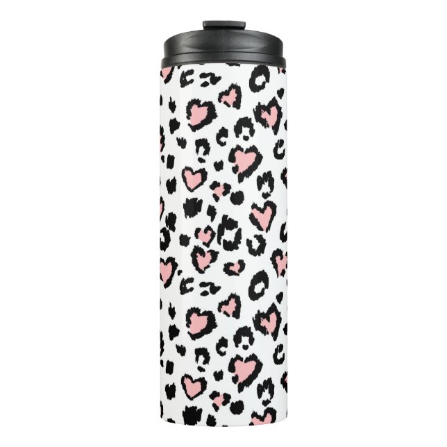 Bouteilles Isothermes Leopard or jaguar seamless pattern, textured fashi (Devant)