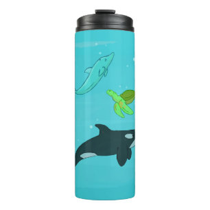 Bouteilles Isothermes Les animaux marins