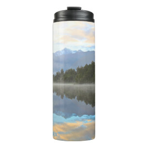 Bouteilles Isothermes Les arbres du lac Misty Réflexion Nature paisible