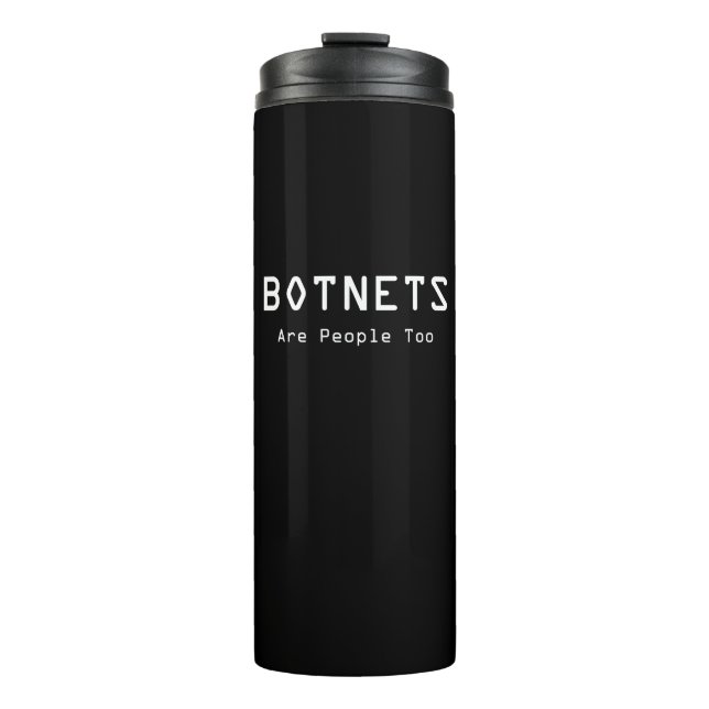 Bouteilles Isothermes Les botnets sont aussi des personnes (Devant)