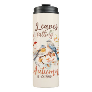 Bouteilles Isothermes Les feuilles Chutent - Les Oiseaux D'Automne Et Le