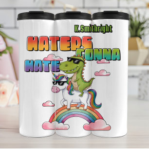 Bouteilles Isothermes Les haïrs vont haïr Unicorn Dinosaur