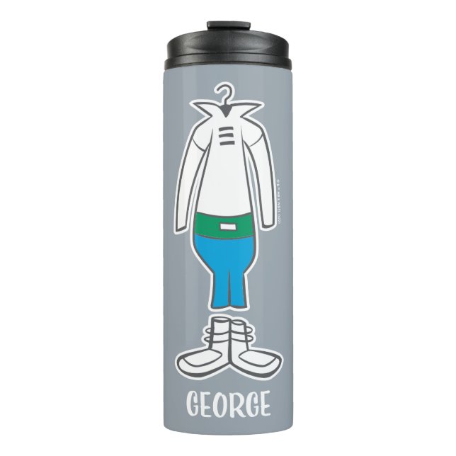 Bouteilles Isothermes Les Jetsons | Le costume de George (Devant)