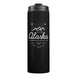 Bouteilles Isothermes Les montagnes de l'Alaska disent que je dois aller