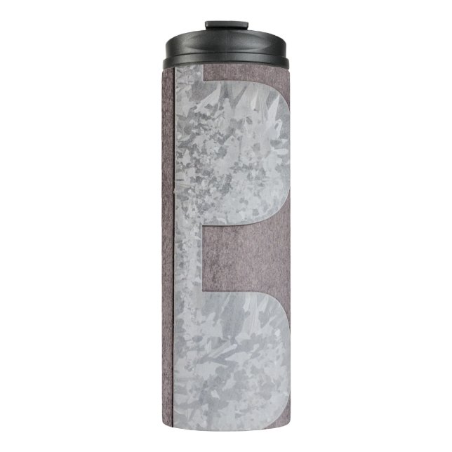 Bouteilles Isothermes lettre B Brown et grise (Devant)