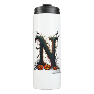 Bouteilles Isothermes Lettre N Halloween Simple Larme