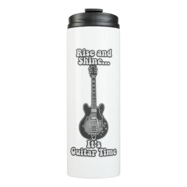 Bouteilles Isothermes Lève-toi et brille. C'est l'heure de la guitare. n (Devant)