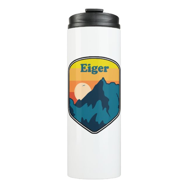 Bouteilles Isothermes Lever du soleil sur l'Eiger (Devant)