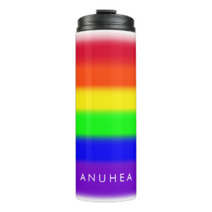 BOUTEILLES ISOTHERMES LGBT RAINBOUR DANS LES COULEURS NEON