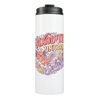 Bouteilles Isothermes Licorne Axolotl Licorne Splash Fantaisiste Bac Bla