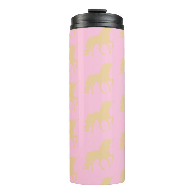 Bouteilles Isothermes Licorne dorée (Devant)