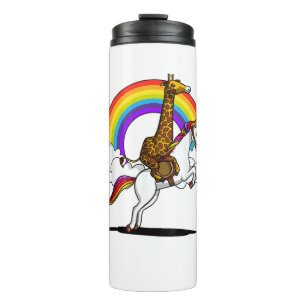 Bouteilles Isothermes Licorne Magique Arc-en-Ciel Drôle Garçons à Cheval