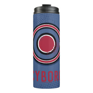 Bouteilles Isothermes Ligue de la justice  Symbole de cyclage à demi-tei