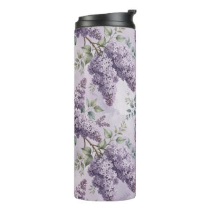 Bouteilles Isothermes Lilas Fleurs de lilas Vert sauge Lavande poudrée