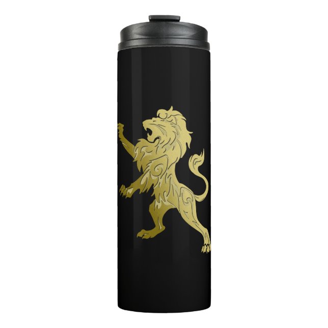 Bouteilles Isothermes Lion royal doré (Devant)