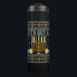 Bouteilles Isothermes Lit Menorah Juif Pun Ugly Hanoukka Chan<br><div class="desc">C'est un gant de Christmas. Votre famille,  les amis ou les children aimeront que vous fassiez ce que vous voulez. Wishing you and your familiy and friends a Merry Christmas.</div>