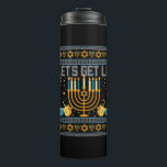 Bouteilles Isothermes Lit Menorah Juif Pun Ugly Hanoukka Chan<br><div class="desc">C'est un gant de Christmas. Votre famille,  les amis ou les children aimeront que vous fassiez ce que vous voulez. Wishing you and your familiy and friends a Merry Christmas.</div>