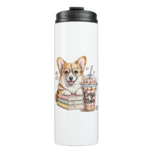 Bouteilles Isothermes Livres de Corgis et café glacé pour chien