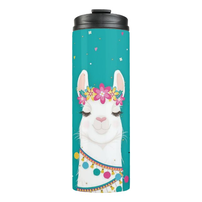 Bouteilles Isothermes Llama personnalisé (Devant)