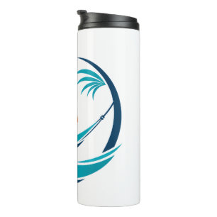 Bouteilles Isothermes Logo de hamac de luxe au coucher du soleil