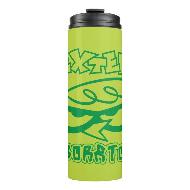 Bouteilles Isothermes Logo de la face de laboratoire de Dexter (Devant)