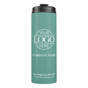 Bouteilles Isothermes Logo d'entreprise promotionnel Turquoise