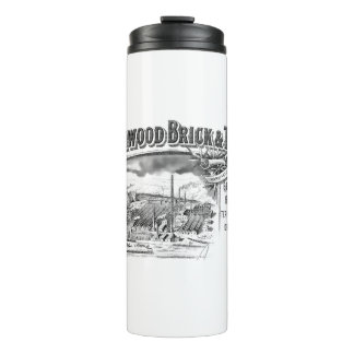 Bouteilles Isothermes Logo Haunchhwood en brique et carreaux (Nuneaton)