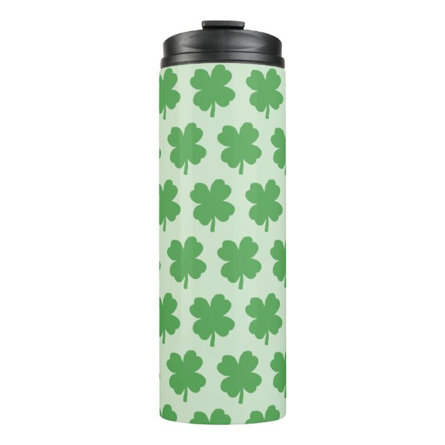 Bouteilles Isothermes Logo irlandais vert shamrock (Devant)
