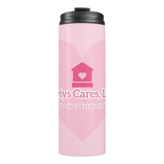 Bouteilles Isothermes Logo Liviys Cares (Devant)