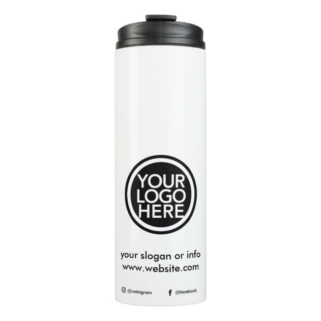 Bouteilles Isothermes Logo promotionnel personnalisé (Devant)