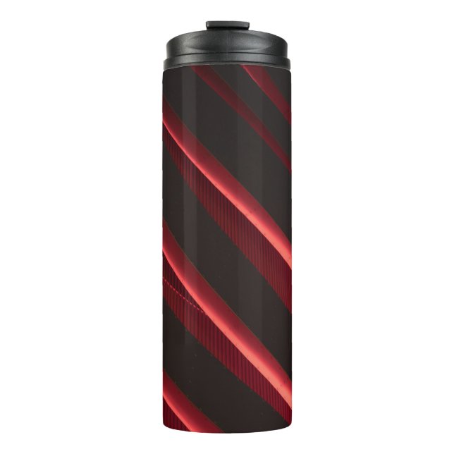 Bouteilles Isothermes Logo rouge et noir (Devant)