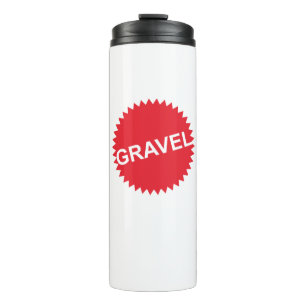 Bouteilles Isothermes Logo rouge Gravel Cycling