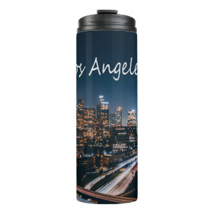 Bouteilles Isothermes Los Angeles California City Skyline la nuit