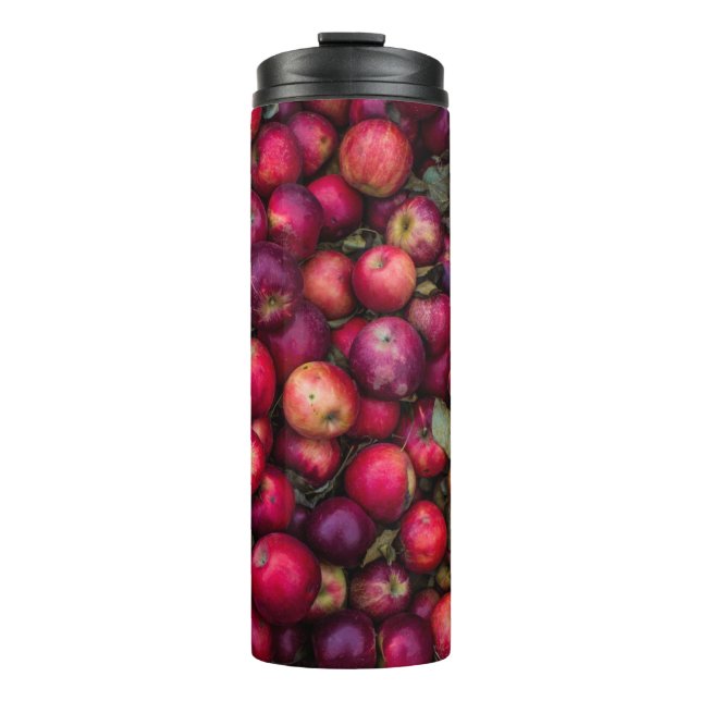 Bouteilles Isothermes lot de pommes rouges (Devant)